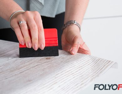 Yapışkanlı Folyo Nasıl Kaplanır?